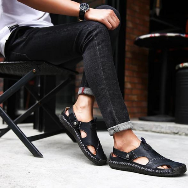 LOGAN™ - MEN'S SOFT LEATHER SANDAL