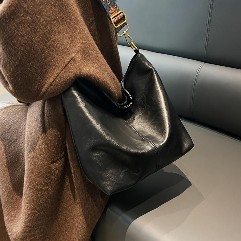 ZURI™ - LEATHER BAG WITH LARGE CAPACITY