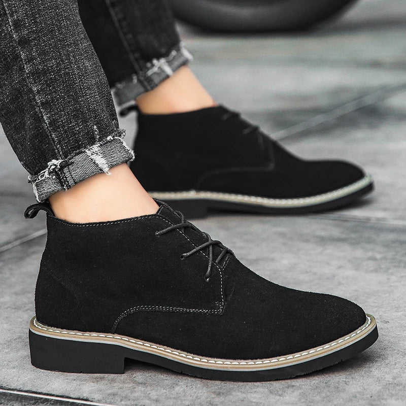 ELI™ - STYLISH SUEDE ANKLE BOOTS