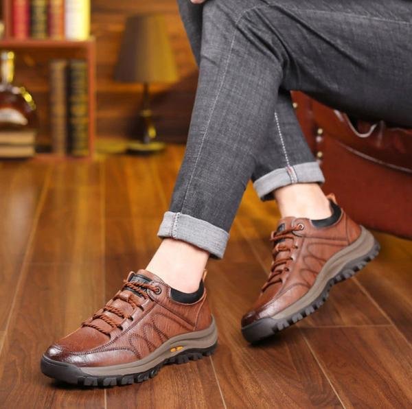 TIAN™ - MEN'S HAND-STITCHED LEATHER SHOES