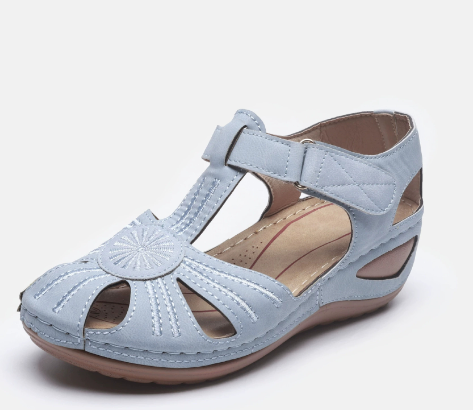 VALERIE™ | ELEGANT VINTAGE WEDGE SANDAL