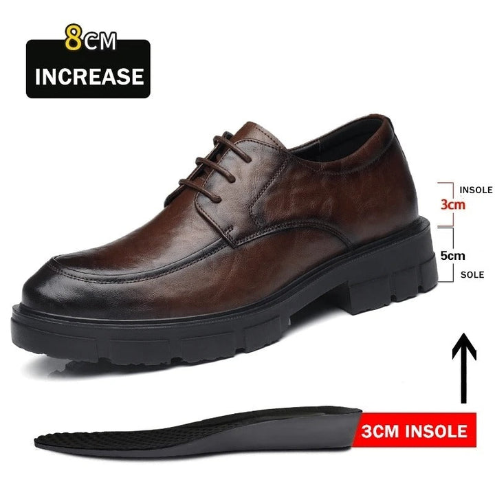 OLSON™ - STYLISH LEATHER OXFORDS SHOES