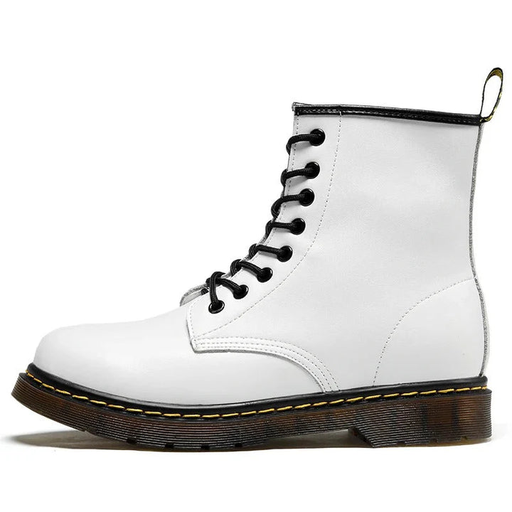 CLEY™ - RETRO LEATHER  LACE-UP BOOTS