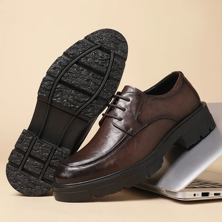 OLSON™ - STYLISH LEATHER OXFORDS SHOES