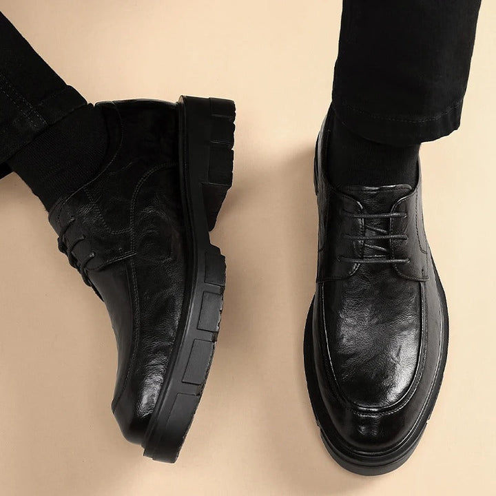 OLSON™ - STYLISH LEATHER OXFORDS SHOES