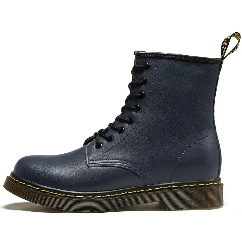 CLEY™ - RETRO LEATHER  LACE-UP BOOTS