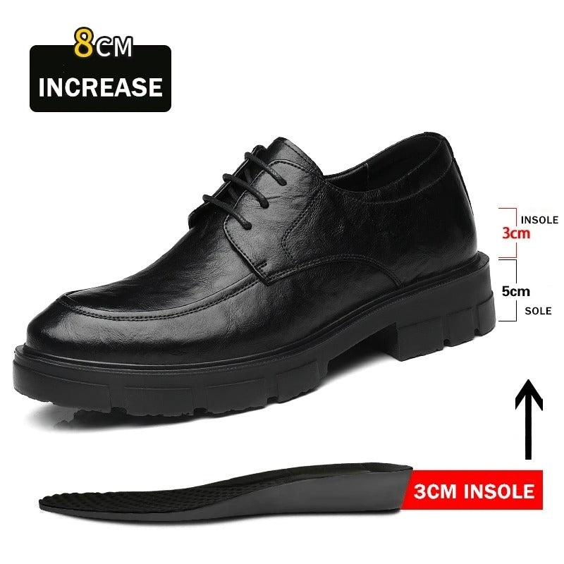 OLSON™ - STYLISH LEATHER OXFORDS SHOES