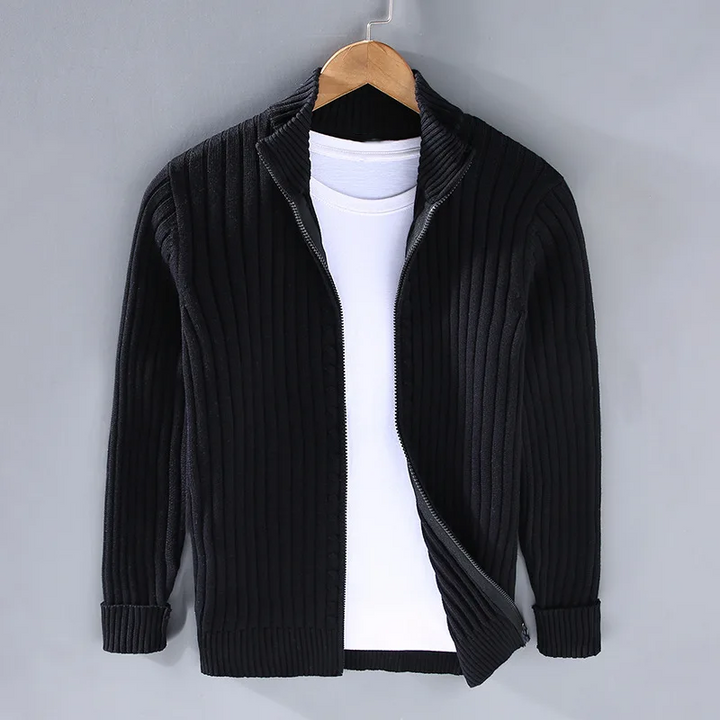 ARLOU™ - MEN'S CLASSIC ZIP-UP CARDIGAN