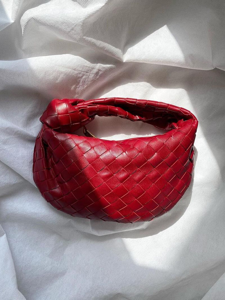 GRETH™ - WOVEN GRID MINI BAG